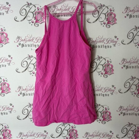 Disney tank Pink Minnie Mouse of course I’m the best stretchy Tank Top funny - Picture 3 of 6